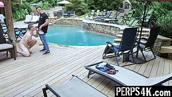 The Twink Burglar Gets His Ass Filled With Cum By The Gay LP Officer At Work.