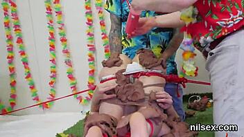 Horny Teen 18+ Taken in Asshole for Wild Nuthouse Therapy Session