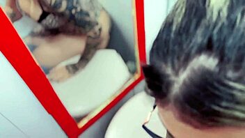 Hey, wanna bang hard in this public unisex restaurant bathroom?