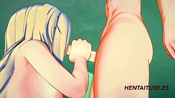 Boku no hero hentai with takeyama yu's sensual handjob and blowjob scenes