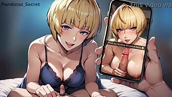 Stepmom plots revenge in a wild anime scene with huge outfits and intense drama