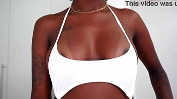 Beautiful Brazilian Ebony Jenny Pretinha Twerks On Big Dick Before Getting Fucked By All 3 Dicks!