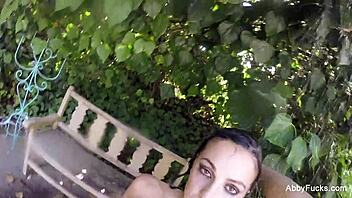 Abigail Mac's Hot Tease in the Shower