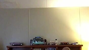 Having sex with my wife in the bedroom with a ping-pong ball massage