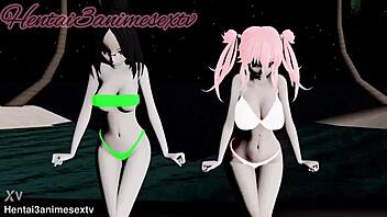 i'm watching hentai3animesextv chapter 3, dancing and having sex with my favorite mistress and her friend