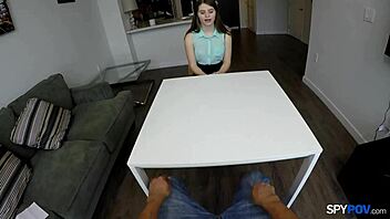Spy Pov Fuck Slurping Twat Alice March
