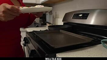 big ass milf rides black cock after bj