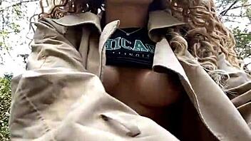 alana explores self-pleasure with small tits