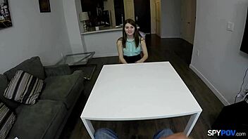 Spy Pov Fuck Slurping Twat Alice March