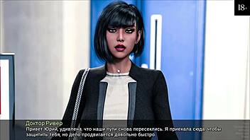 anime whore gets cum in pussy and ass from big cock fucking