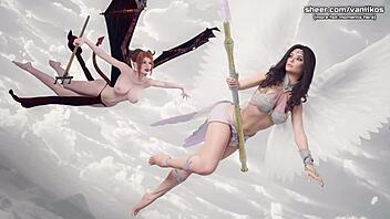 sexy teen deepthroats stranger at party