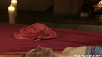 Giving a gay prostate massage with a happy ending