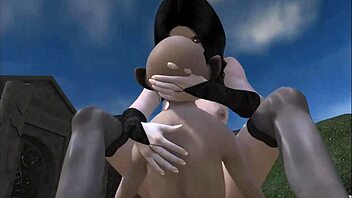 i love this lady giving herself to the goblin