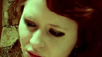 Redhead teen receives a sensual massage that turns into a jizz-filled reality scene