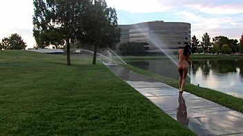 Alexa Loren Sprinklers Hd Outdoor Sex