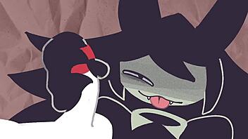 Miss Circle in action-packed animation