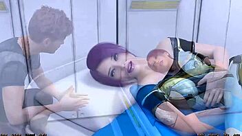 i'm stranded in space and this shy emo girl needs my help, but i messed up