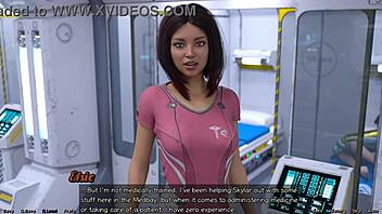 i'm stranded in space and this shy emo girl needs my help, but i messed up