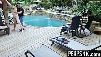 The Twink Burglar Gets His Ass Filled With Cum By The Gay LP Officer At Work.