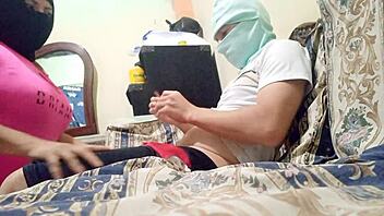 Mother-In-Law Seduces Stepson To Watch Her Masturbate, Then They Fuck?