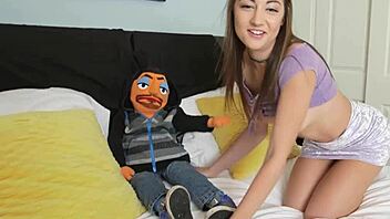 mega facial from my puppet dawg for lily adams