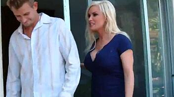 Blonde Neglected Milf with Big Tits Fucks Her Stepson Hard