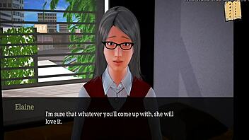 Blonde In Homemade Anime Family Scene 240