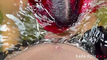 un desconocido me vio desnuda en el rio y me deje follar