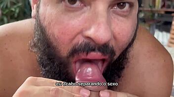 Bearded Man Sucks 41 Cocks In Detailed Blowjob Scenes With Bonus Mamadas In Full Video