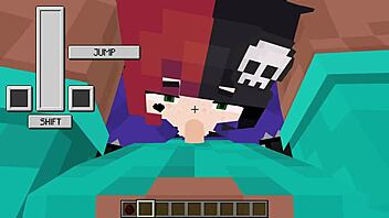 Ellie gets intense facefuck with deepthroat!