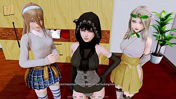 Visual novel walkthrough for Harem Hotel 291