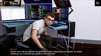 anime whore gets cum in pussy and ass from big cock fucking