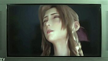 Aerith And Cloud Share Passionate Sex In 3D Hentai