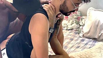 marcos goiano gets taken by two guys in a wild scene