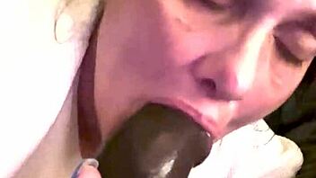 lickin’ and slurpin’ on this thick cock