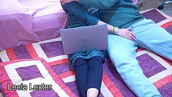 Desi Indian bhabhi Leela gets hardcore fucked by boss for a salary boost