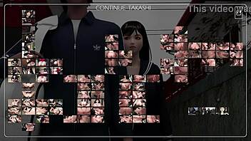 part 2 - japanese teen 18+ in steamy threesome with friend