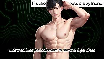 Straight guy’s roommate seduces his straight boyfriend and gives him a big dick sucking surprise