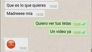 unfaithful sister-in-law's whore shares everything on whatsapp