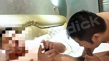 Couple gay asian amateur handsome fucking bareback