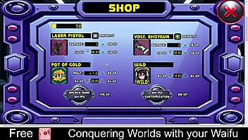 Conquering worlds with your waifu in anime game