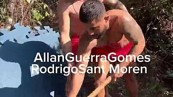 My Students Helped Me Set Up The Tatami For Training At My Farm