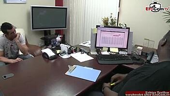 skinny british slut fucks in fishnets on webcam 😈