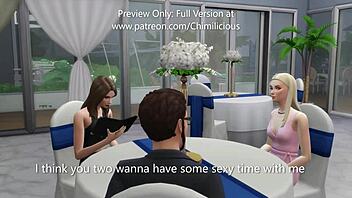 Lucky Cameraman Feels Intense Pleasure In Threesome With Super Models.