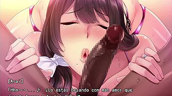 Unfaithful wife cheats with ex-boyfriend in hentai game part 18!