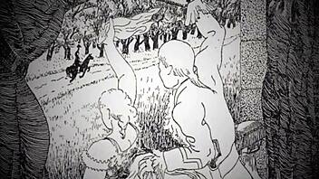 vintage erotic drawings from retro anime hentai comics