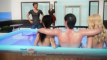 In this gameplay, you become a rock star on a yacht with sexy adventures and big tits