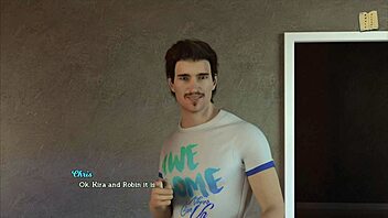 Robin takes a leap of faith in the 3D cartoon game.