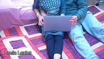 Desi Indian bhabhi Leela gets hardcore fucked by boss for a salary boost