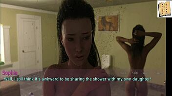 a wife and stepmother in wild cartoon action